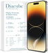 (3PACK) iPhone 14 Pro Max Anti-Glare Matte Anti-Fingerprint Screen Protector Unbreakable flexible film Dust-Free Bubble-Free Easy Installation wit...