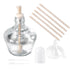 Annhua Alcohol Lamp Burner Alcohol Bunsen Burner 150ML, Glass Alcohol Burner Lab Equipment Heating - 5 Replacement Wicks, 2 Droppers and Funnel...