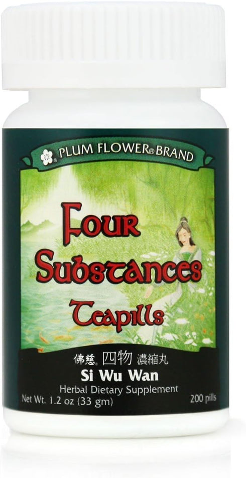 Four Substances For Women (Si Wu Wan), 200 ct, Plum Flower...