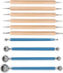 ABenkle 10Pcs Dotting Tools Ball Styluses for Rock Painting, Pottery Clay Modeling Embossing Art Mandala...