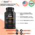 Zinc Supplement Complex with Copper and Vitamin C - Natural Flow 3X Zinc Carnosine, Bisglycinate Chelate, and Orotate, Chelated Zinc Copper, Easy ...