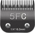5FC Blade Dog Grooming Clipper Replacement Blades Compatible with Andis Dog Clippers,Most A5, Wahl KM Series Clippers,Detachable Ceramic Blade,Siz...