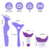 4Pcs Eyeliner Stencils Silicone Winged Eyeliner Tool Mascara Shield Guard, As Eyebrow/Eyelash/Contour/Lipstick/Eyeshadow Applicators Aid Tool, Mak...