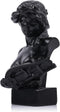 LCCCK 6" H Black Greek Mythology Bust Statue, Resin Aphrodite Statue and Sculpture for Coquette Room Decor, Dark Academia Room Decor, Bookshelves,...