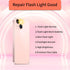 Flash Light Flex Cable Replacement for iPhone 12 Pro Max Repair Flashlight Part Fix Silent Switch with Pre-Installed Metal Bracket Holder 12Promax...