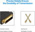 Rankie DVI to HDMI Adapter, 2-Pack Gold-Plated 1080P Male to Female Converter (Black)...