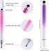 2 in 1 Stylus Pens for Touch Screens,3 Pcs Stylus Pencil with Transparent Disc & Silicone Tip High Sensitivity Stylus Fine Point Stylus Pen Compat...