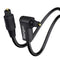 90 Degree Optical Audio Cable, 15ft Optical Cable, Slim Optical Digital Audio Cable, 360 Degree Right Angle Digital Audio Fiber Optic Cable Toslin...