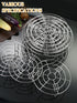 5.5 Inch Cooking Rack with 1.8" Height Legs Round Stainless Steel Baking and Cooling Steaming Rack Cookware Fit for Air Fryer Instant Pot Pressure...