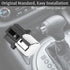 Shifter Knob Button, Aramox Gear Shift Knob Push Button Replacement, 54132-SDA-A81 Fit for Accord 2003-2007, Shifter Knob Repair Kit Gear Shift Ha...