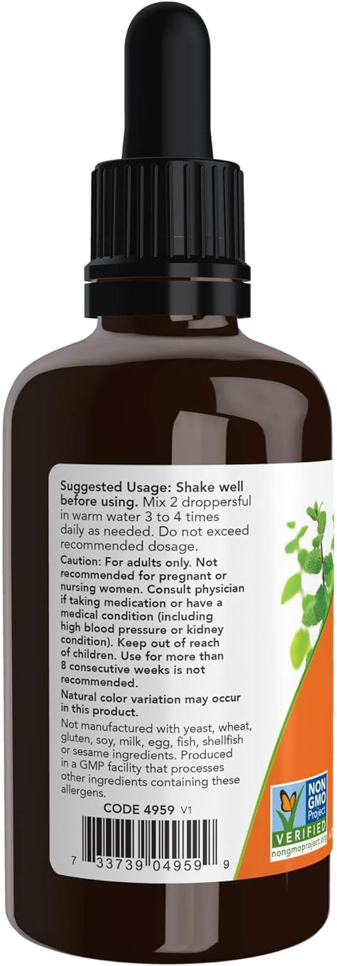 NOW Supplements, Certified Organic Licorice Root 2 fl. oz...