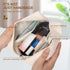 Makeup Bags for Women, PU Leather Portable Waterproof Cosmetic Bag, Multifunctional Toiletry Bag Sanitary Napkin Organizer Skincare Bag, Daily Use...