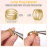 jump rings for jewelry making, 4600Pcs Silver Jump Rings with Jump Rings Open/Close Tools for Jewelry Making and Necklace Repair (Assorted Sizes)...