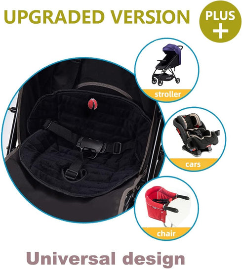 Baby Piddle Pad Car Seat Liner,Potty Training car seat Protector with Waterproof Liner for Child Safety Car Seat Stroller and Dinner Chair,Machine...