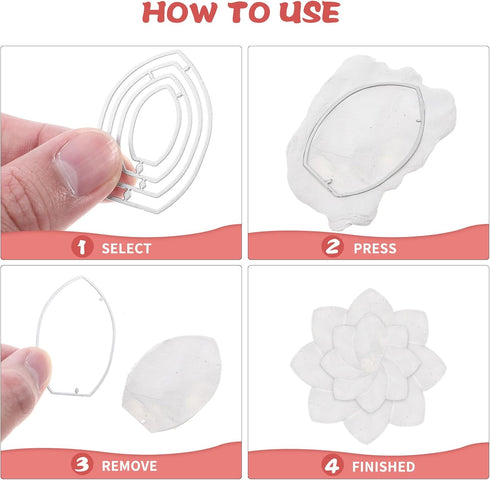 Healifty Cutting Dies Metal Stencil Template Mould for Album Scrapbooking Paper Card DIY Art Craft Decor (Nine Flowers Size S)...