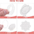 Healifty Cutting Dies Metal Stencil Template Mould for Album Scrapbooking Paper Card DIY Art Craft Decor (Nine Flowers Size S)...