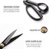 Professional Tailor Scissors,Sewing Scissors 9 Inch+Free Thread Snips - Heavy Duty Scissors Stronger Than Stainless Steel Scissors - Fabric Scisso...