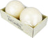 4 Inch Pale Ivory Ball Candles...