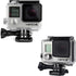SOONSUN Standard Protective Waterproof Dive Housing Case for GoPro Hero 4, Hero 3+, Hero 3 Black Silver Camera - 40 Meters (131 Feet) Underwater P...