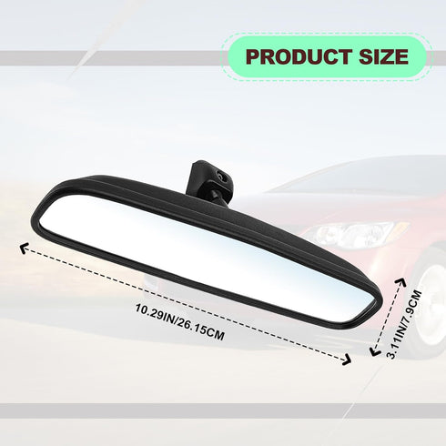 Inside Rearview Center Mirror Replacement for 11-15 Tucson 12-15 Veloster 10-15 Kia Forte 11-15 Optima Forte5 Sorento Soul #85101-3X100...
