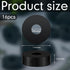 Fabbay Multi Purpose Rubber Spacer 1 Inch OD x 3/8 Inch ID x 1/2 Inch Thickness Black Round Rubber Washers Anti Vibration Rubber Bushings Spacers ...