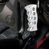 1 PC Car Modified Gear Head, 4.72" x 1.96" Resin Alloy Handle Shape Non-Slip Ergonomic Handle Shift Knob with M8/M10/M12 Adapter, Personalized Cre...