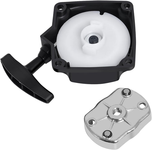 Podoy Recoil Pull Starter with Claw Pawl Cog Compatible with ATV Pocket Dirt Bike Scooter Chopper 33cc 43cc 47cc 49cc 50cc...