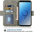 Compatible with Coolpad Legacy S/SR Wallet Case Wrist Strap Lanyard Leather Flip Card Holder Stand Cell Accessories Folio Phone Cover for Cool Pad...