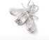 Honbay Fashion Vintage Gold Tone Honey Bee Brooch with Rhinestones and Pearl...