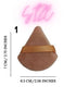 4PCS Triangle Setting Powder Puffs. Plush Velour/Velvet Fabric. Multi usage puff; to finish under eye makeup, contour, apply skincare, and foundat...