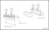 QCAA Sliding Window Security Lock with Vinyl Lining, Child Proof Lock, Aluminum, White, 8 Pack, Made in Taiwan...