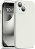 DEENAKIN Designed for iPhone 15 Case with Screen Protector - Enhanced Camera Protection - Smooth Baby Skin-like Feel Silicone Cover - Slim Fit Pro...