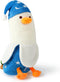 PEACH CAT Cute Long Banana Duck Plush Pillow Toy Cute Duck Plushie with Nightcap Duck Stuffed Animal for Kids White and Blue 19.7"...