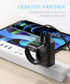 24W USB C Charger, 3 in 1 Design with Apple Watch Wireless Charger, PD Charger for iPhone, AirPods...