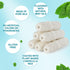 Gaia Guy Silk Dental Floss Refill | Peppermint Natural Silk | 6 spools x 33yds | Compostable, Sustainable & Biodegradable Silk Flossing Thread & E...