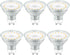 GU10 LED Bulb Dimmable,50W Halogen Equivalent,5W 3000K Warm White MR16 GU10 Bulb Replacement for Recessed Track Lighting,120°Flood Beam for Kitche...