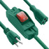 Outdoor Extension Cord with Switch On/Off Waterproof Switch 3 Prong Extension Cord with Inline Cord Switch, Heavy Duty Extension Cord 125v/250v Bl...