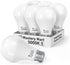 MASTERY MART A19 60-Watt Led Light Bulbs, 5000K Bright Daylight White, 800 Lumens, 6 Pack, E26, Non-Dimmable, CRI 80+ Energy Star, UL Listed, 9W [...