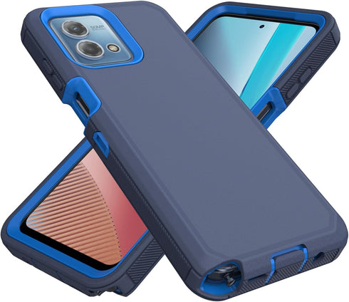 for Motorola Moto G Stylus 5G 2023 Case, Heavy Duty Defender Case Dustproof Shockproof Protection 3 in 1 Rugged Phone Cover for Moto G Stylus 5G 2...