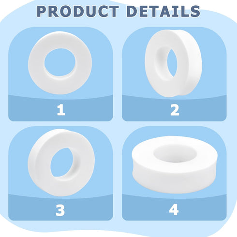 Climbing Rings for Dolphin Robotic Pool Cleaner Replacement 6101611-4R Dolphin Compatible M200, M400, M500, and DX3/DX4/DX6 and More 4 Pack...
