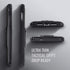Shields Up OnePlus 7/6T Carbon Case | 10ft Drop Tested | Ultra Slim, Lightweight, Scratch Resistant, Shockproof | Kickstand - Black...