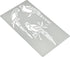 Aleks Melnyk No.472 Metal Stencil, Bird on Tree Branch, Parrots, Wild Animal, Small Stencil, 1 PC, Template for Wood Burning, Engraving, Crafting,...