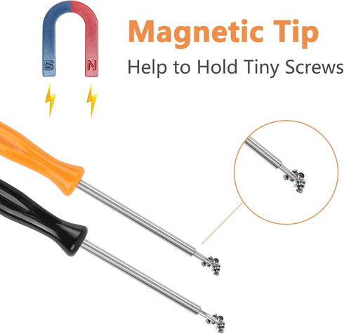 Triwing Screwdriver for Nintendo Switch Joycon, 1.5 Y Tripoint and Y00 Screwdriver Repair/Replacement Tools for Switch/Switch Lite JoyCon Joy-Con ...