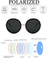 JOOX Round Sunglasses for Women, Classic Vintage Retro Sun Glasses, 100% UV Protection...