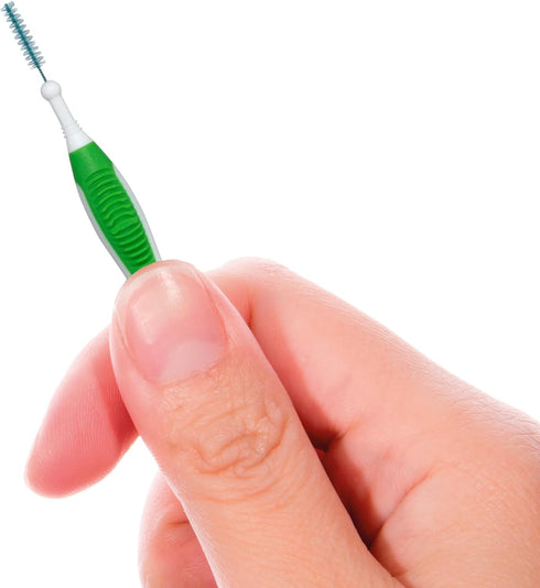 GUM Proxabrush Go-Betweens - Tight - Interdental Brushes - Soft Bristled Dental Picks for Plaque Removal Health - Safe for Braces & Dental Devices...