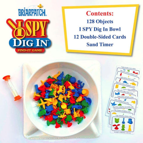 Briarpatch I Spy Dig In Game for Kids, Preschool Learning Activity Game, Family, Fast Paced for Children Ages 5+...