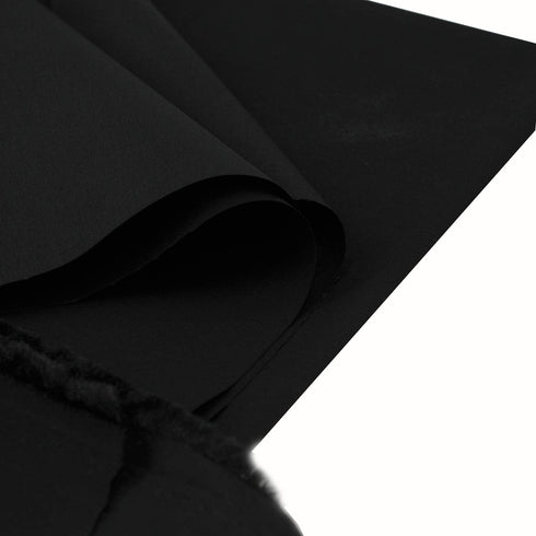 Premium Cotton Blend Broadcloth Poplin Fabric for Costumes and Crafting by The Yard(Black,1 Yard)...