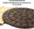 Compressed Ripe Pu-erh Tea Cake "Bru:ge Waffle" 7.1 ounce (200 g) Thick Taste...