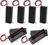 6Pcs AA Battery Holder with Leads Wires ON/Off Switch and Screw Cap Case Back Cover Connection 1.5V Battery Spring Clip Storage Box (1AA)...