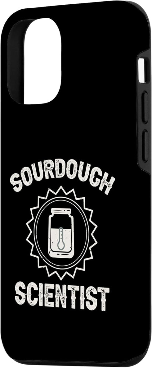 iPhone 12/12 Pro Sourdough Scientist Funny Bread Baker Baking Humor Foodie Case...